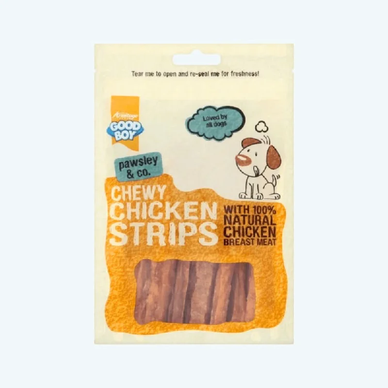 Chewy Chicken Strips - 100% Natural