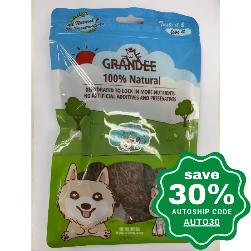 Grandee - Air-dried Treats For Dogs & Cats - Beef Slices - 50G