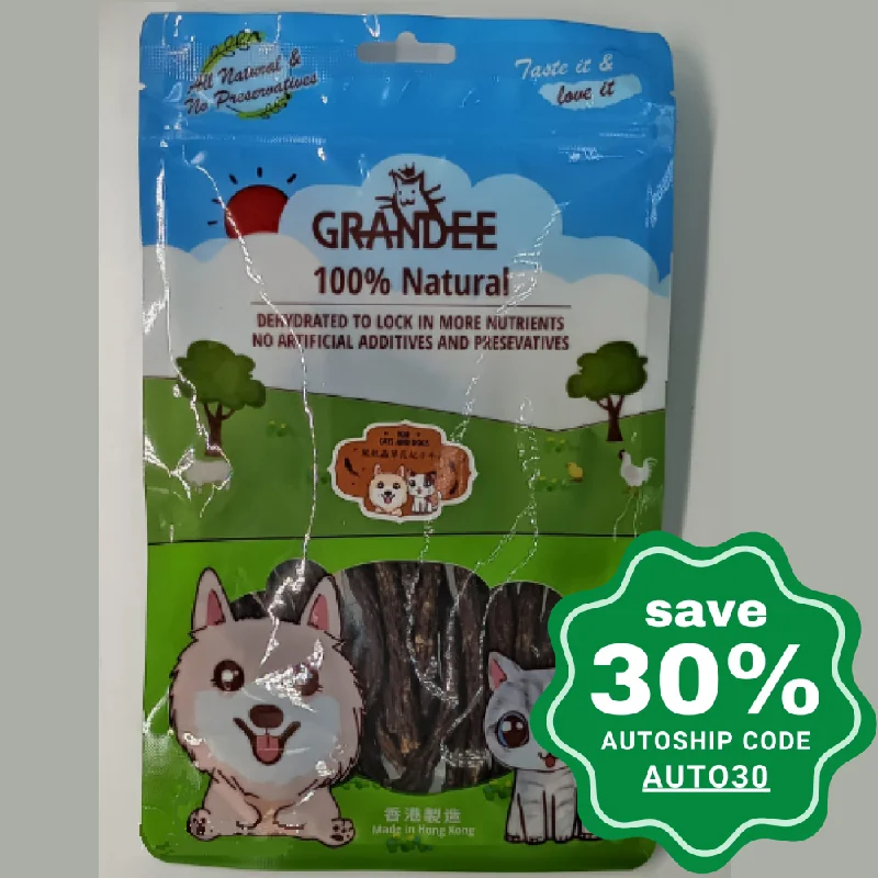 Grandee - Air-dried Treats For Dogs & Cats - Beef With Cordyceps Flower & Wolfberry - 50G