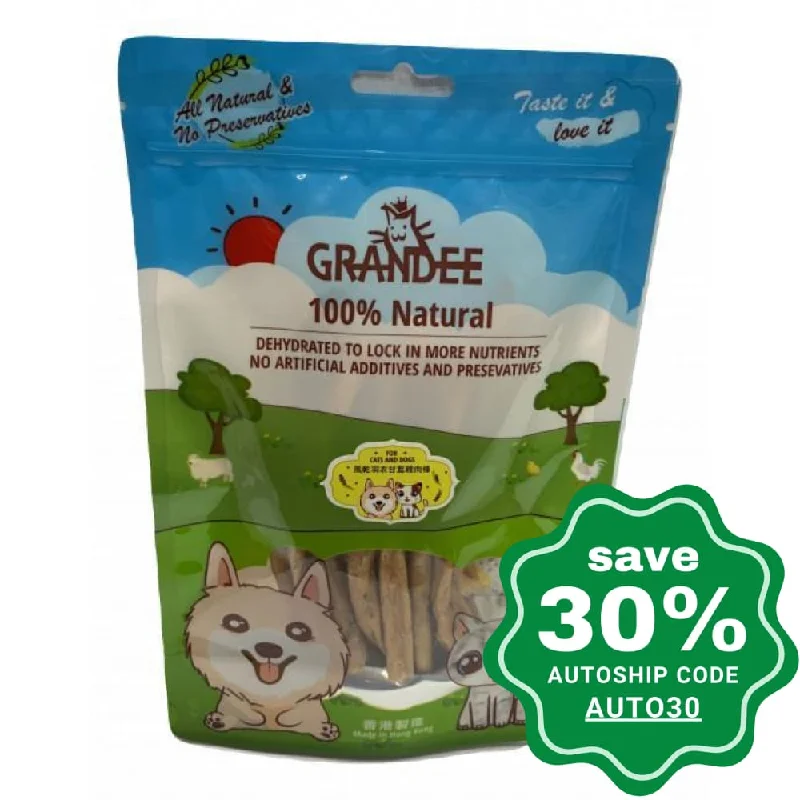 Grandee - Air-dried Treats For Dogs & Cats - Chicken & Kale - 50G