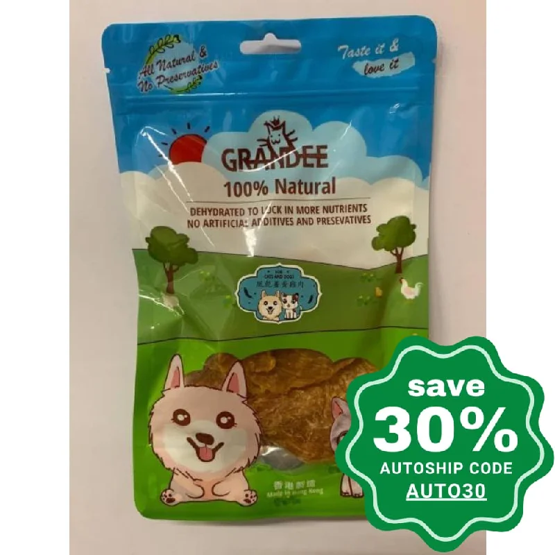 Grandee - Air-dried Treats For Dogs & Cats - Chicken & Curcumal Longa - 50G