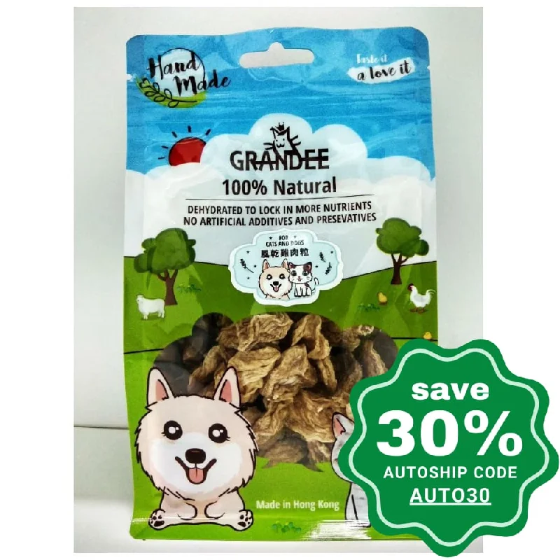 Grandee - Air-dried Treats For Dogs & Cats - Chicken Cubes - 50G