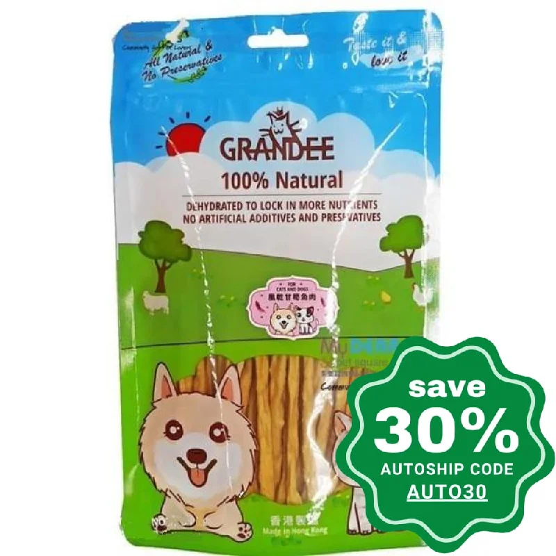 Grandee - Air-dried Treats For Dogs & Cats - Fish & Carrot - 50G