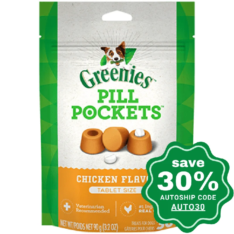 Greenies - Dogs Pill Pockets - Chicken - 7.9OZ / 30Caps