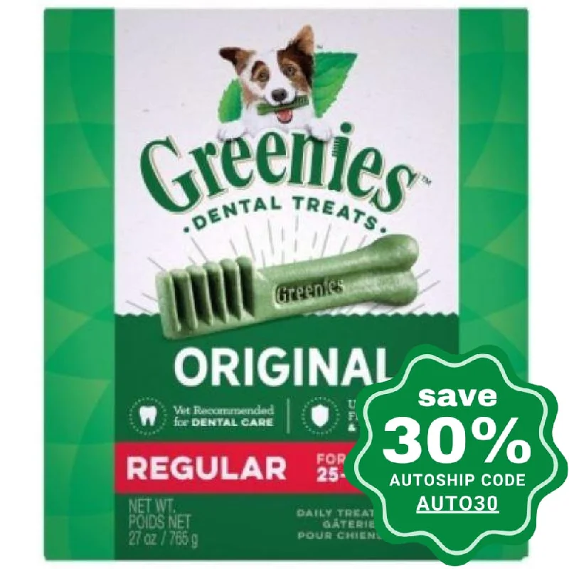 Greenies - Original - Regular - 27OZ