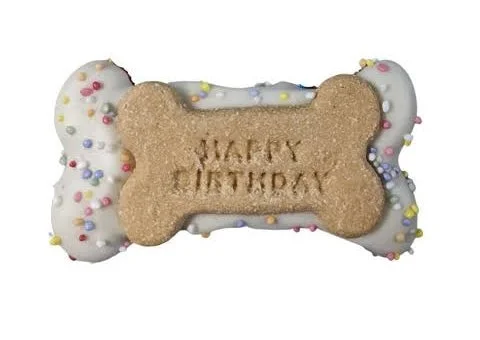 Happy Birthday Bone Cookie- Available without notice!