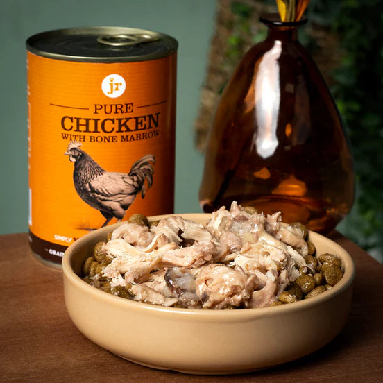 JR Pet Pure Chicken with Bone Marrow Topper & Mixer