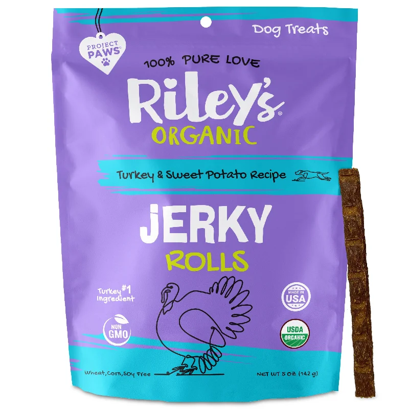 Organic Turkey & Sweet Potato Jerky Rolls