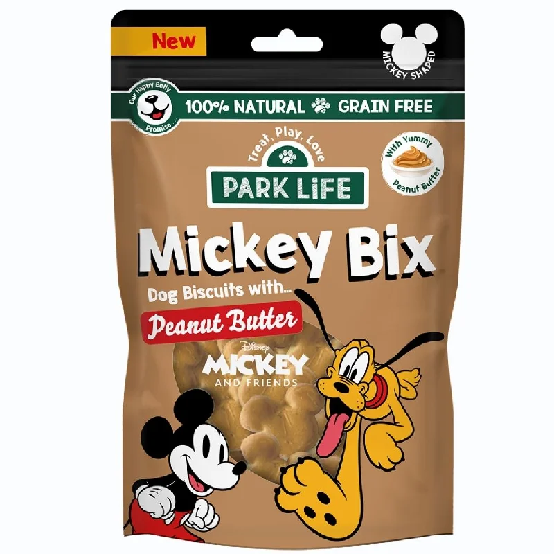 Park Life Mickey Peanut Butter Bix Dog Treat