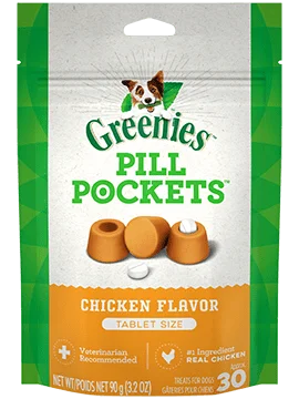 Pill Pockets  Treats for Dogs Chicken Flavor Tablet