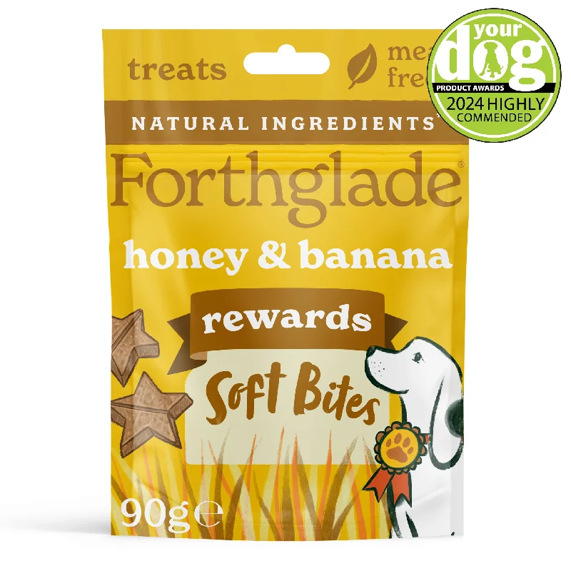 Rewards Training Multi-Functional Soft Bites With Honey & Banana