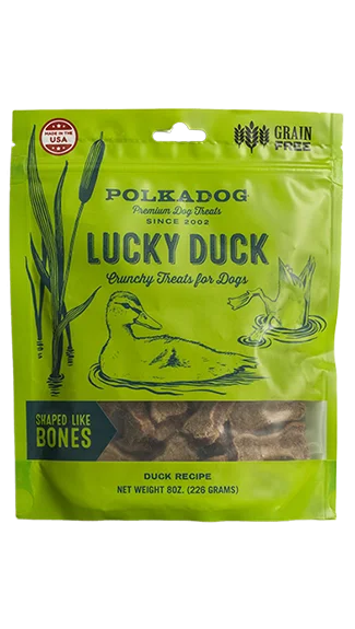 Polkadog Crunchy Treats: Lucky Duck