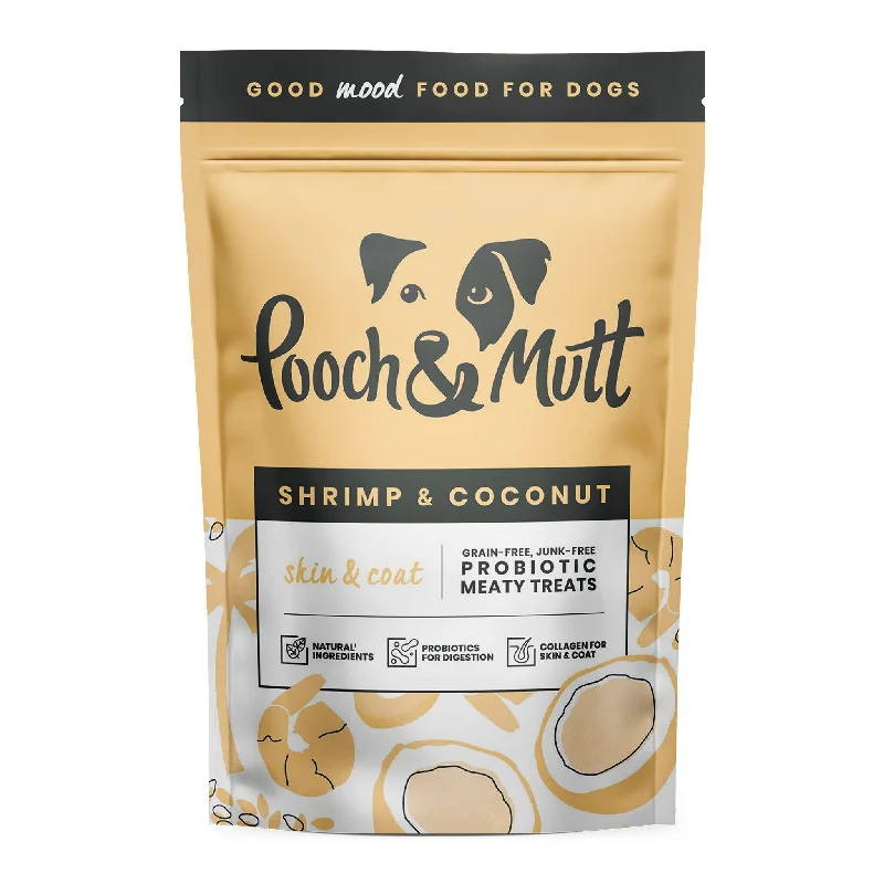 Pooch & Mutt Skin & Coat Probiotic Meaty Treats 120g