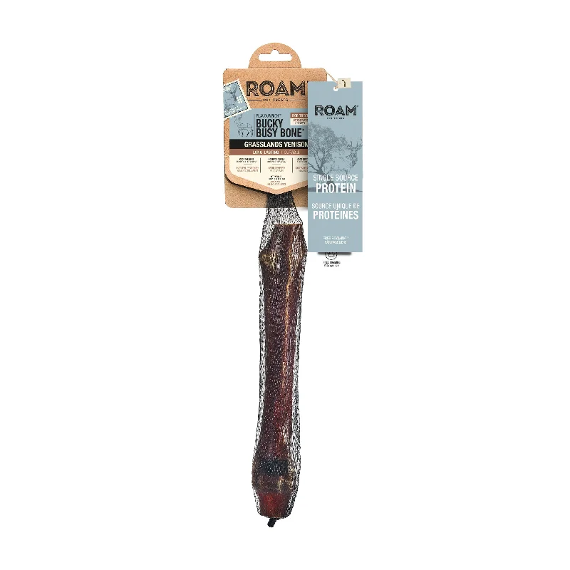 Roam Bucky Busy Bone - Grassland Venison, 1pc - 108 g *Clearance*