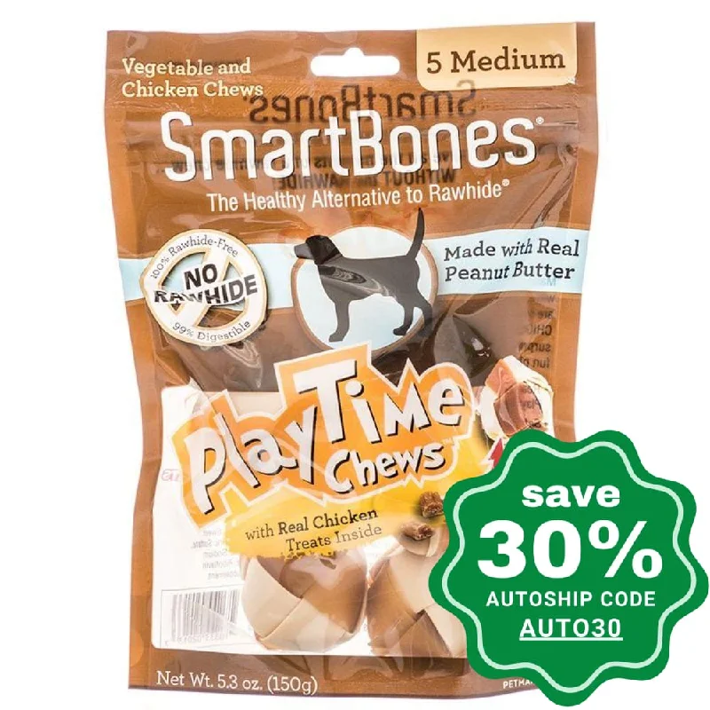 Smartbones PlayTime Chews Peanut Butter Flavor