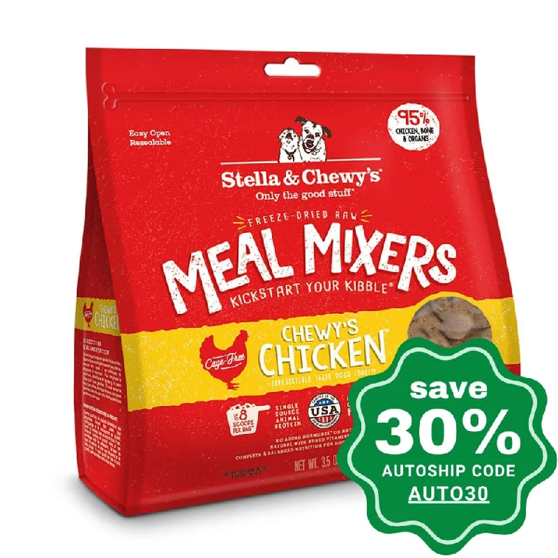 Stella & Chewy's - Freezed Dried Meal Mixers For Dogs - Chewy's Chicken - 35OZ