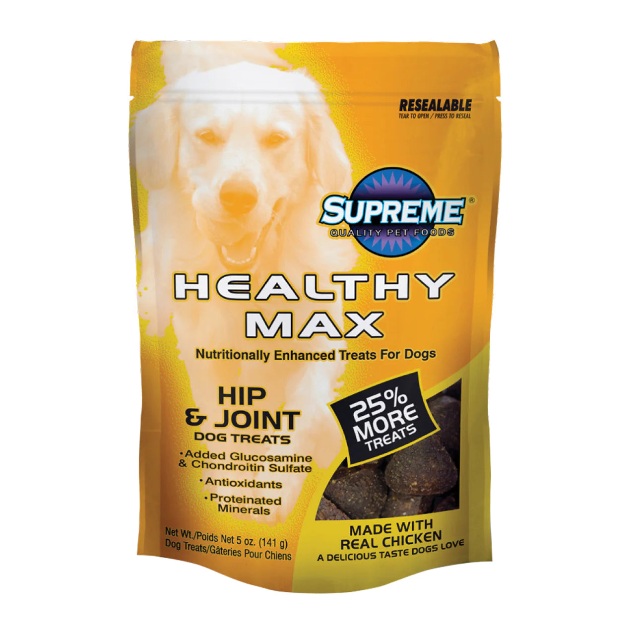 Tuffy’s Supreme Healthy Max Hip & Joint Dog Treats 141g *Clearance*