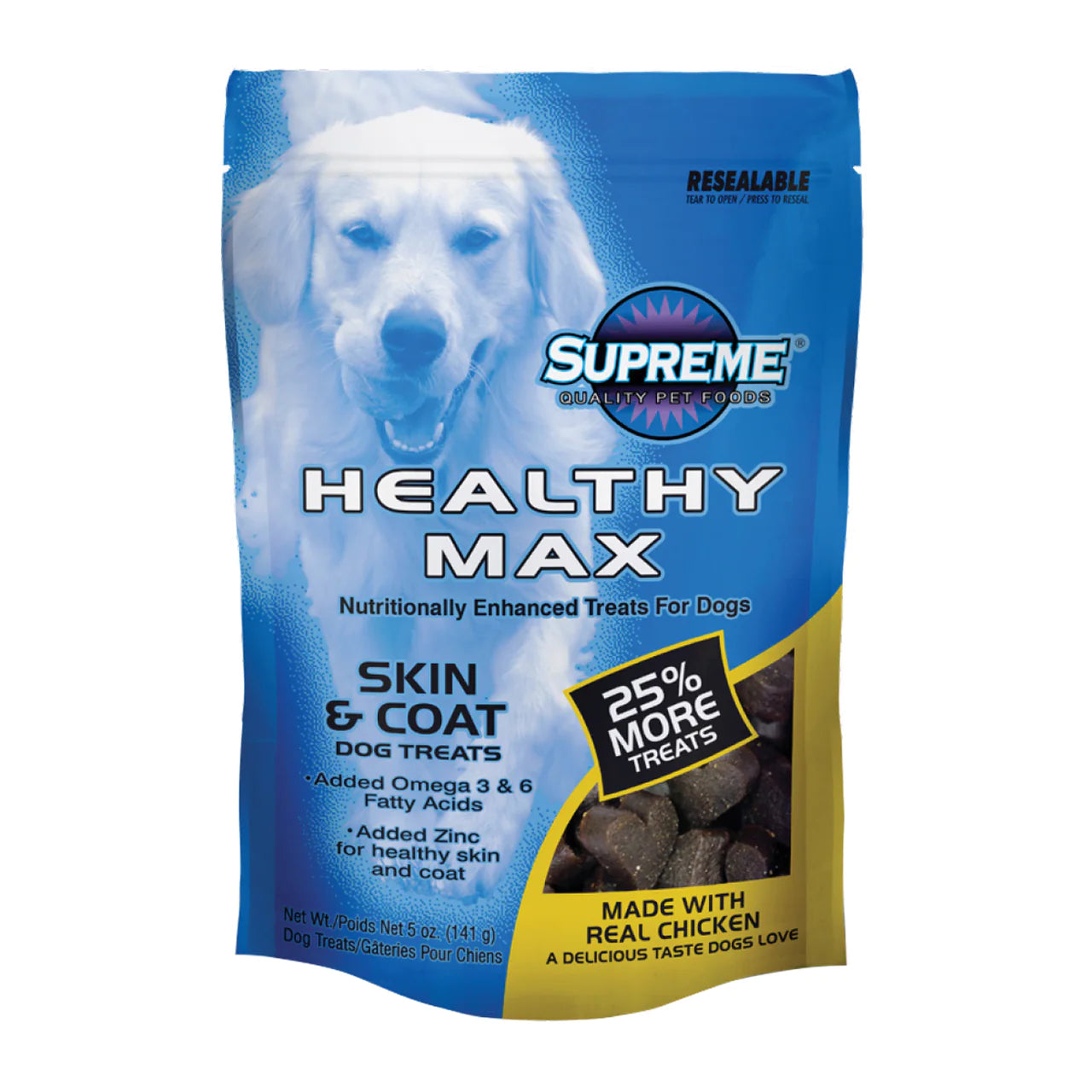 Supreme Healthy Max Skin&Coat Dog Treats 113g *Clearance*