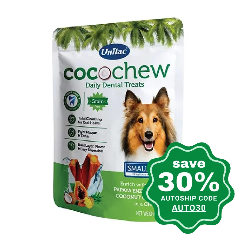 Unilac - Cocochew Dental Treats For Dogs - Small Size - 175G (20pcs)