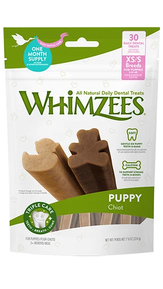 Whimzees Dental Treats: Puppy