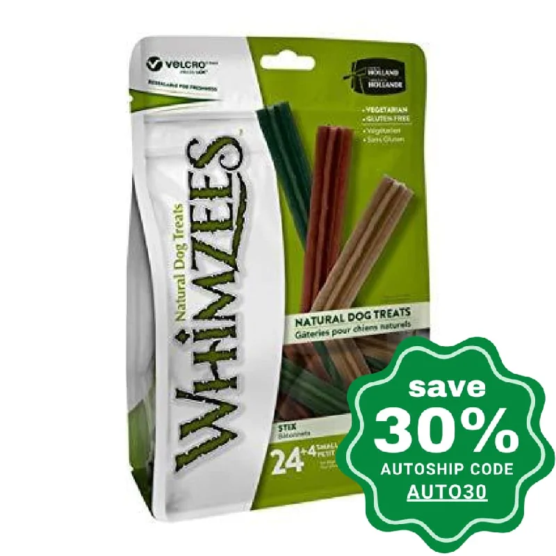 Whimzees - Grain Free Dental Dog Chew - Stix - S - 24PCS - 12.7OZ