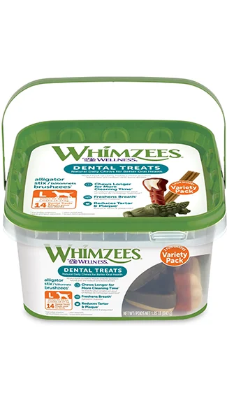 Whimzees Dental Treats: Variety Pack