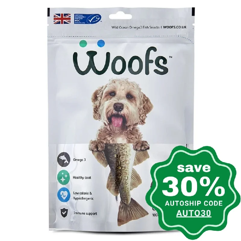 Woofs - Cod Cruncher Treat For Dogs - 100G