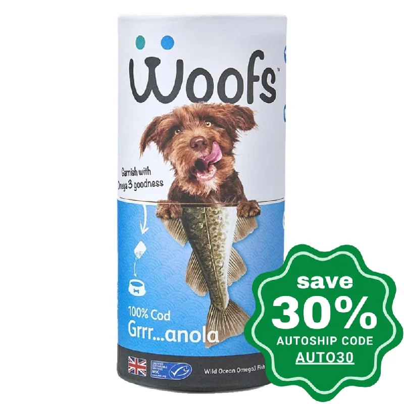 Woofs - Cod Granola Treat For Dogs - 100G