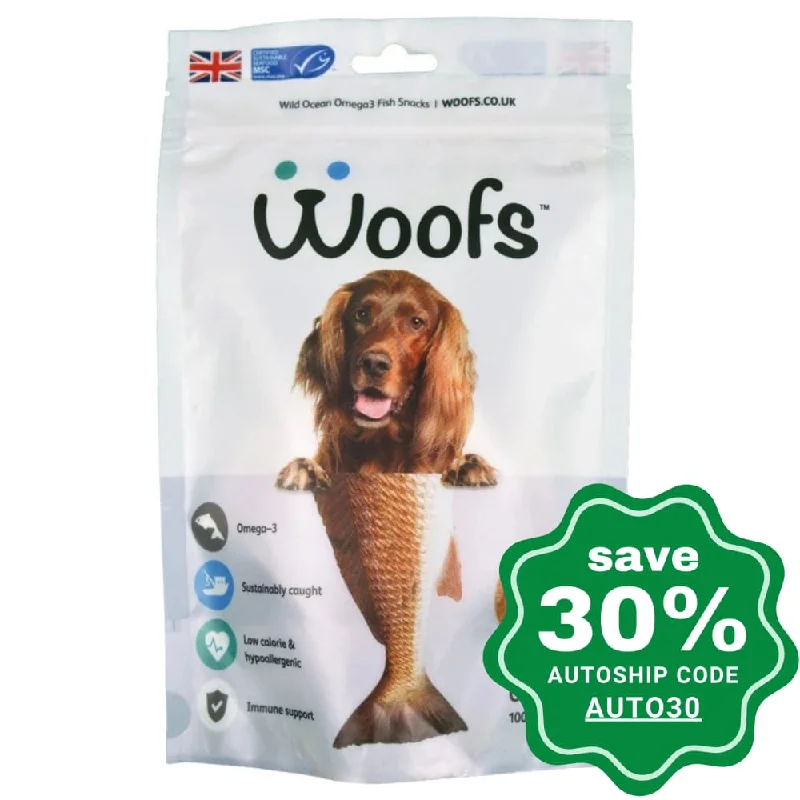 Woofs - Redfish Cookies Treat For Dogs - 100G